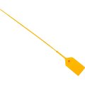 Global Industrial Adjustable Extinguisher Tamper Seal, 9L, Yellow, 100PK 670483YL